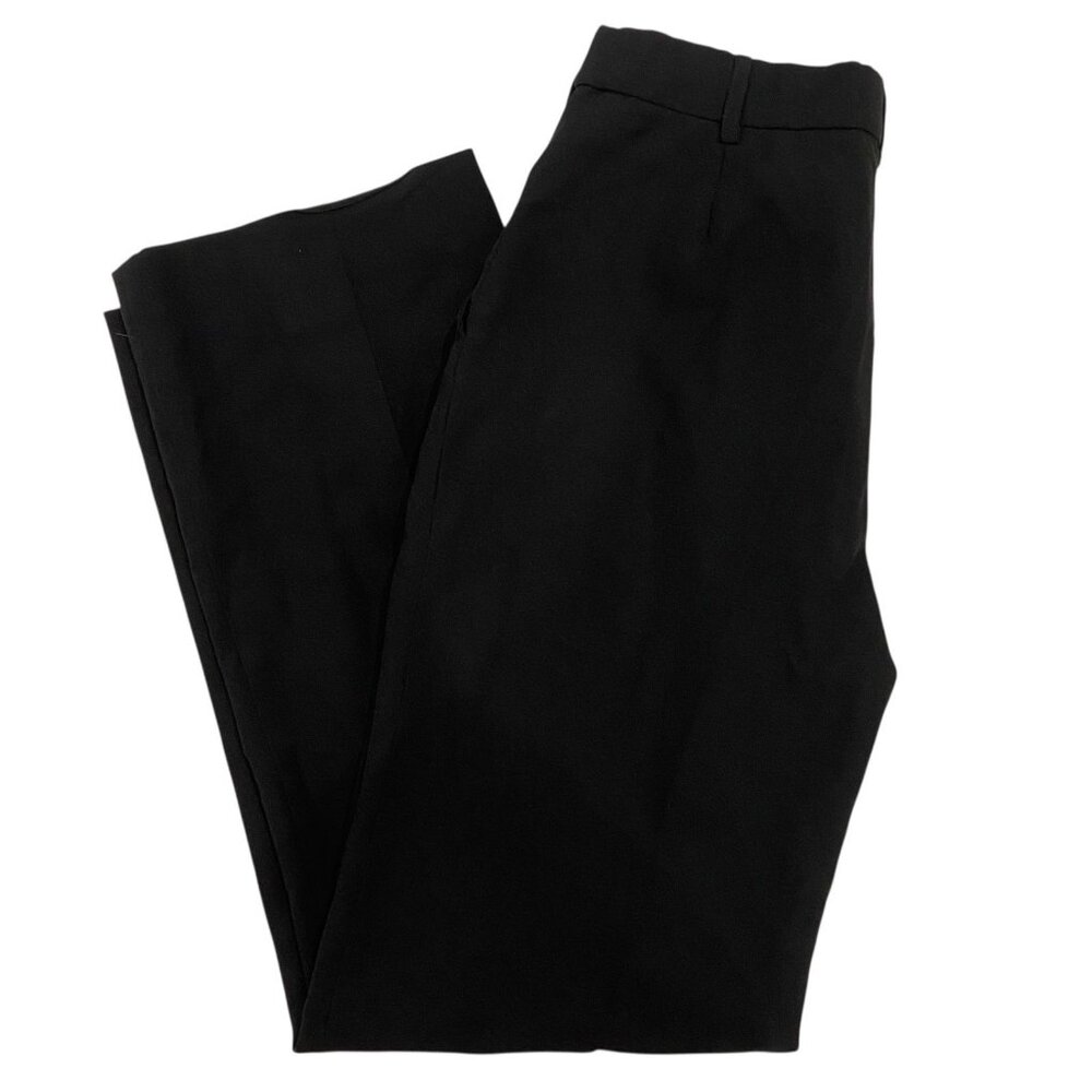 CINTAS Women's Work Dress Hotel Pants Doc & Amelia Black Zipper sz 10 113028-90